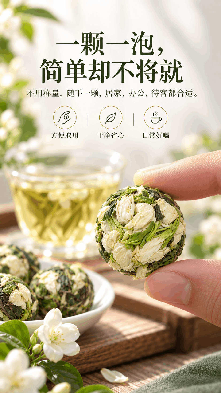 茉莉白茶龙珠 详情图 2