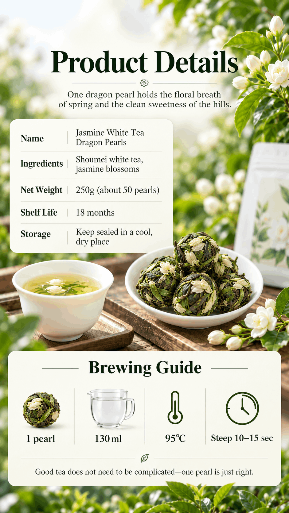 茉莉白茶龙珠 详情图 8