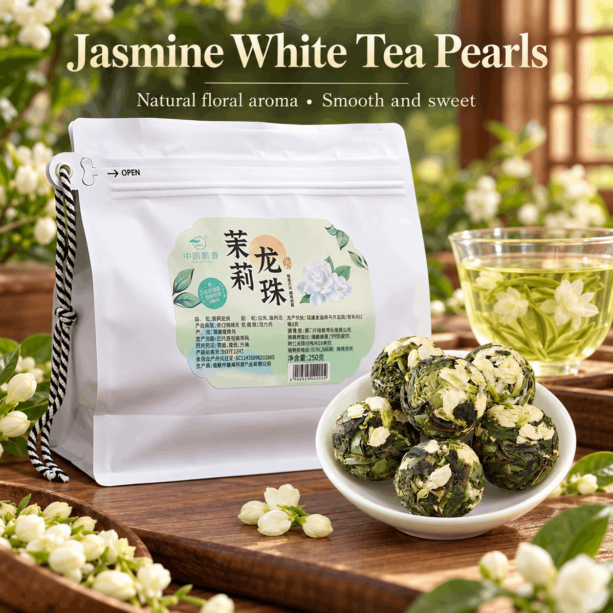 茉莉白茶龙珠 - 1