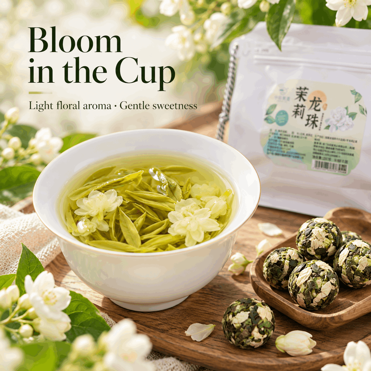 茉莉白茶龙珠 - 2